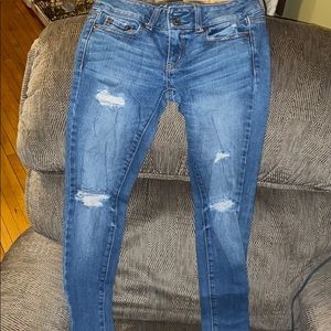 American eagle stretch super skinny jeans